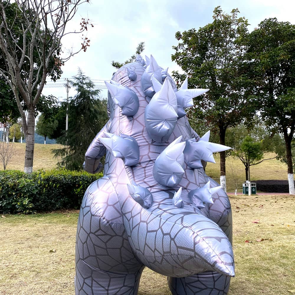 Cute cartoon inflatable dragon costume adult cosplay costume