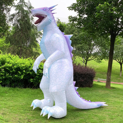shimo inflatable costume, White Monster inflatable costume