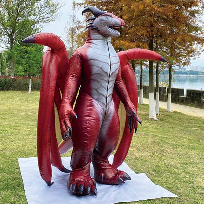 dragon inflatable costume. Demon cosplay