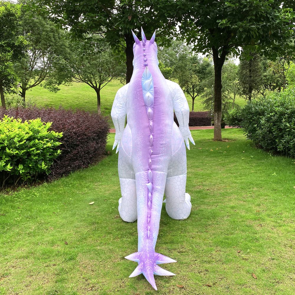 shimo inflatable costume, White Monster inflatable costume