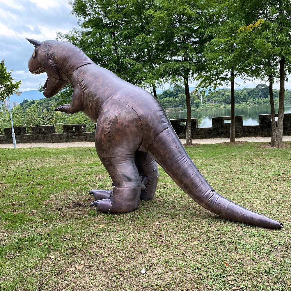 Carnotaurus inflatable costume, dinosaur clothes